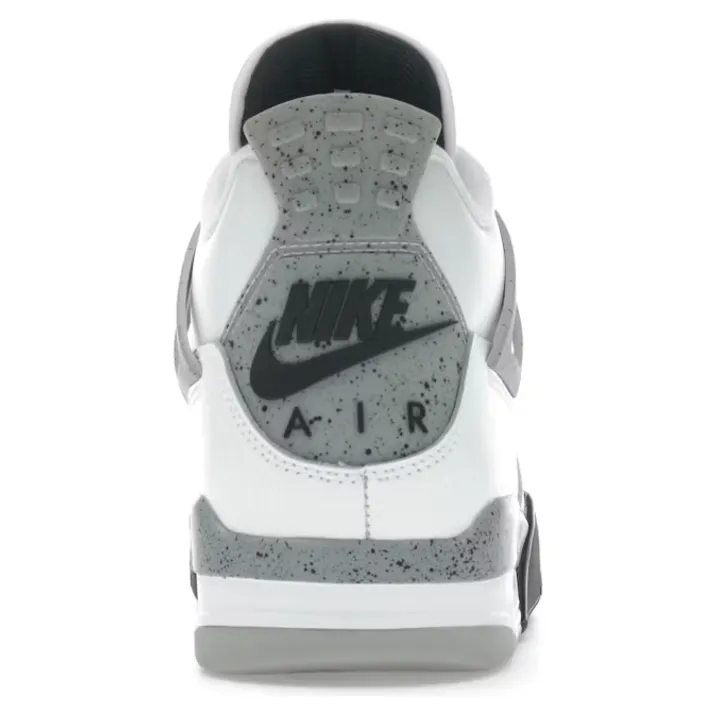 Jordan 4 Retro White Cement (2025) Comfortable Fitment Workout Gear
