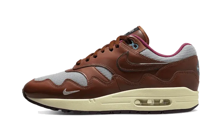 Air Max 1 Patta Tan Brown Court Grip