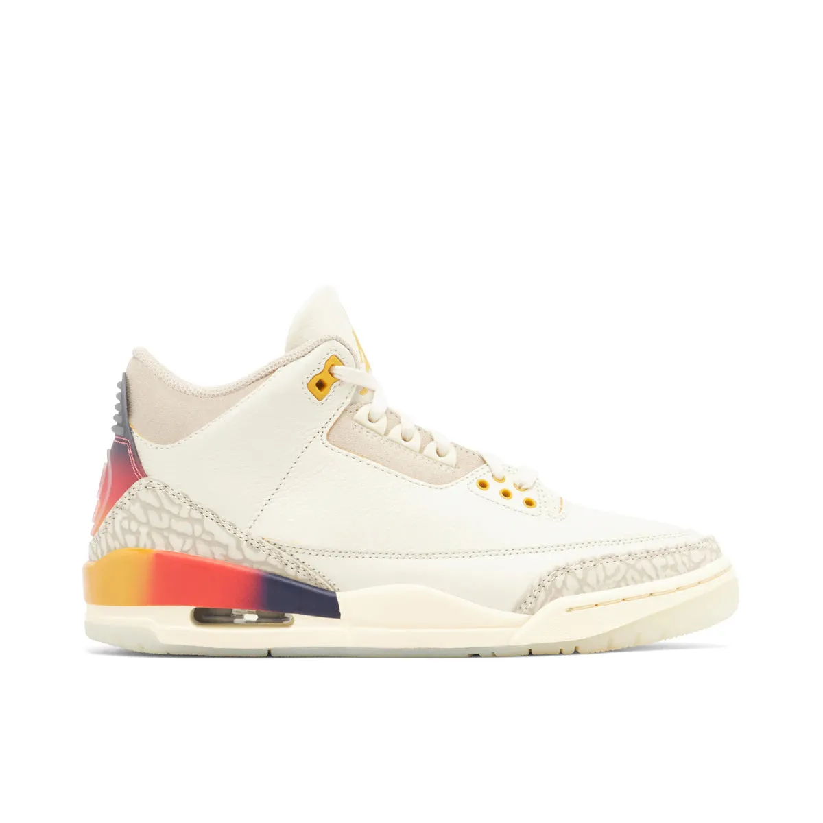 Highquality Non Restrictive Fit Jordan 3 J Balvin Medellin Sunset