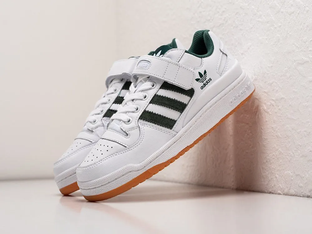 Adidas Forum Low ??White Green Gum?? Quick Release