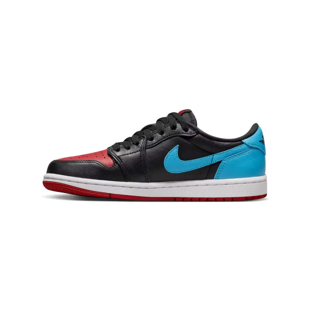 Air Jordan 1 Low OG 'NC to Chi' Smooth transition semi - custom - fit shoes