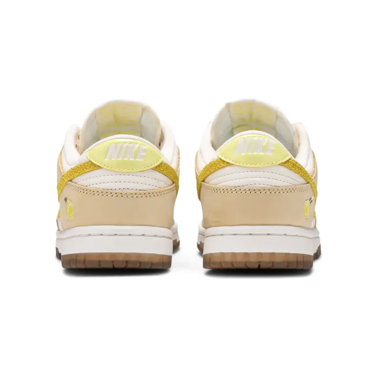 Nike Dunk Low Lemon Drop (W) Minimalist Lacing SportyDesign