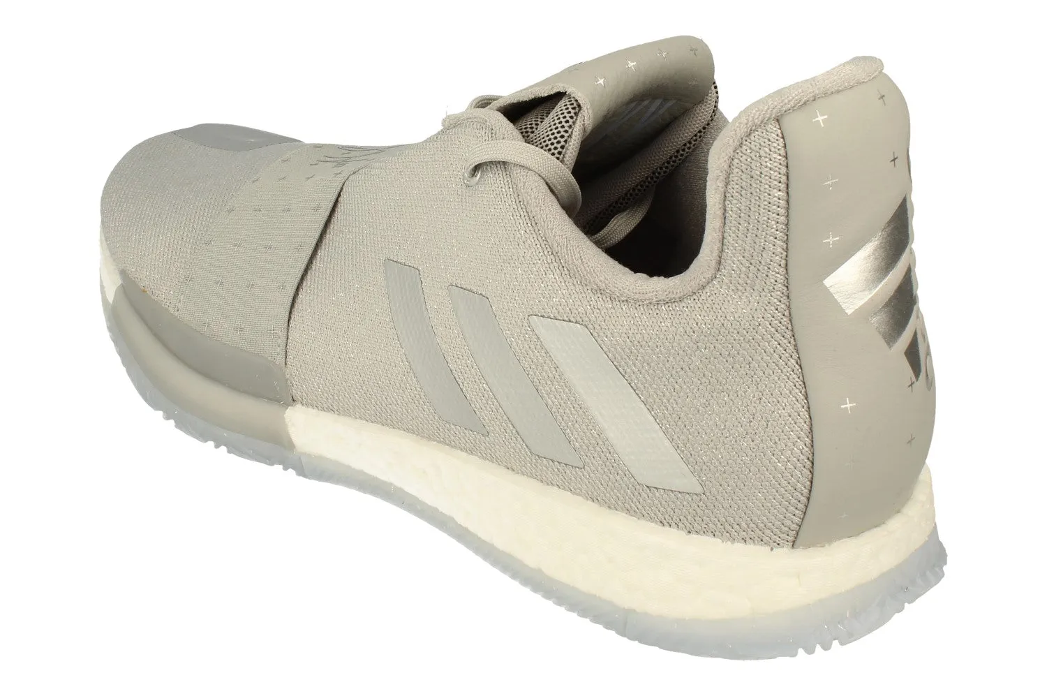 Adidas Harden Vol.3 Mens Basketball Trainers Sneakers F36443 running with a cushioned midsole Spandex