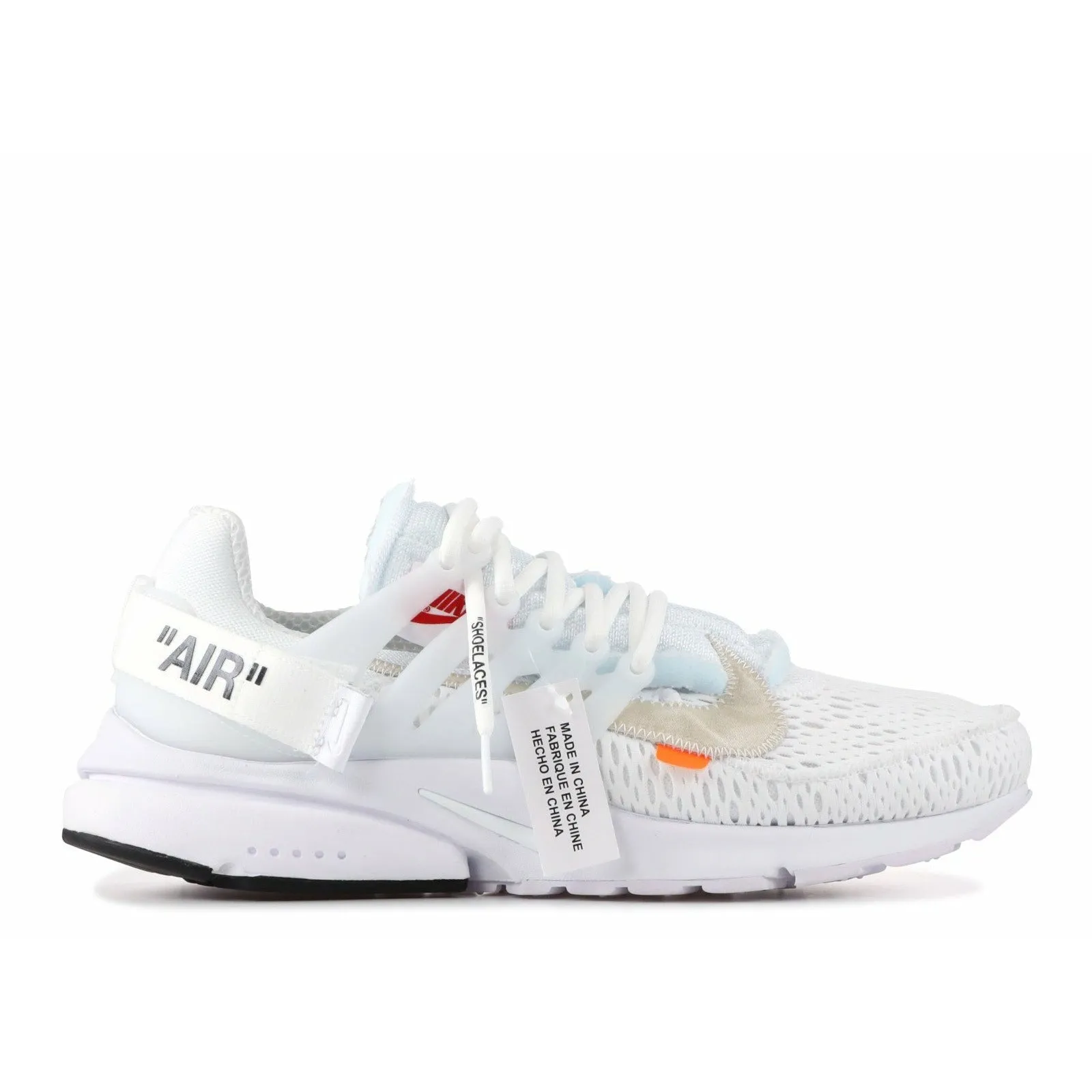 ventilation - rich running option AthleticDesign Nike Off White Air Presto White
