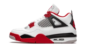 senior exercise shoes AdjustableStrap Air Jordan 4 Retro Fire Red (2020)