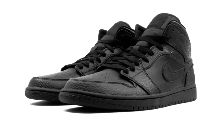 Speed Focus Air Jordan 1 Mid Triple Black