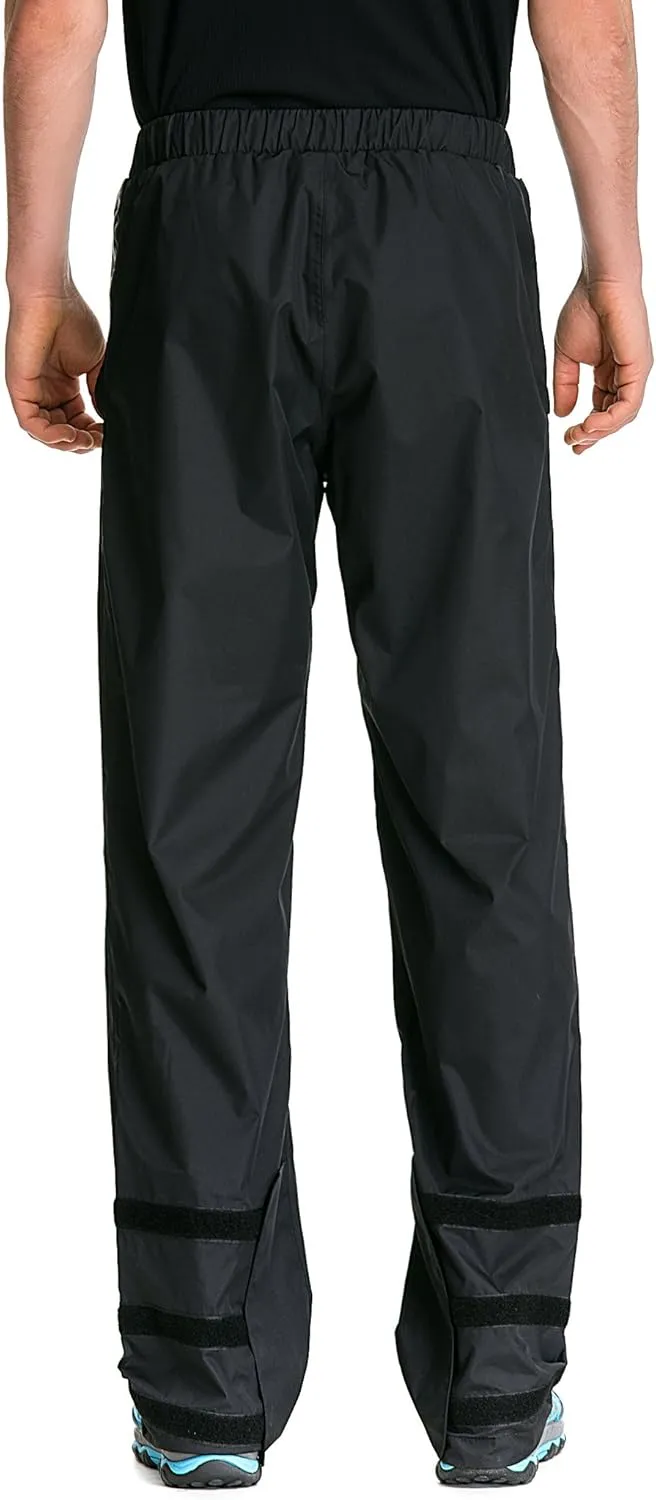 TRAILSIDE SUPPLY CO. Men's Snow Rain Pants Basic Insulated Workout Pants,Waterproof,Windproof