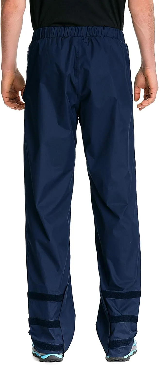 TRAILSIDE SUPPLY CO. Men's Snow Rain Pants Basic Insulated Workout Pants,Waterproof,Windproof