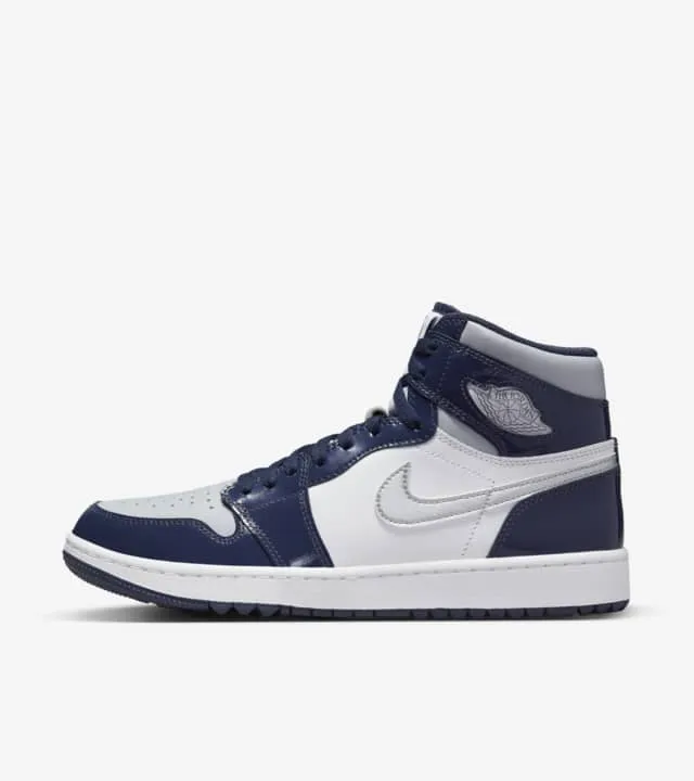 Daily solid - color running shoes Air Jordan 1 High Golf Midnight Navy