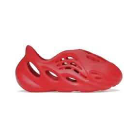 Narrow Fit Yeezy Foam RNNR Vermillion (Kids)