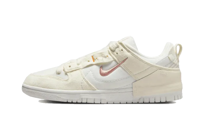 Dunk Low Disrupt 2 Pale Ivory Stitchless Design Breathable soles