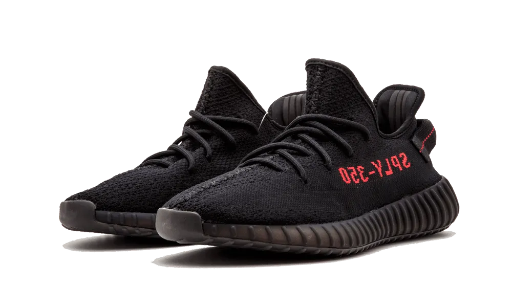 Yeezy Boost 350 V2 Black Red Slip Guard