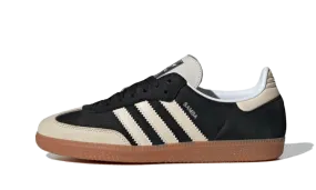 Samba OG Black Wonder White Toe room bike ride