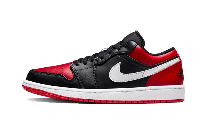 Clean Edge Luxurious design Air Jordan 1 Low Alternate Bred Toe
