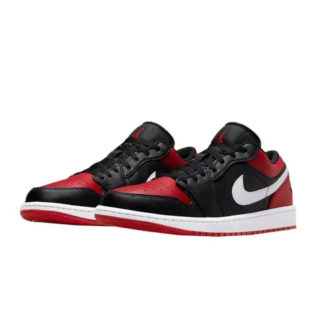 Air Jordan 1 Low 'Alternate Bred Toe' balance training running shoes adult sports shoes