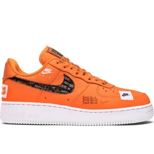 Nike Air Force 1 Low Just Do It Pack Total Orange Tidy Style Sock Like