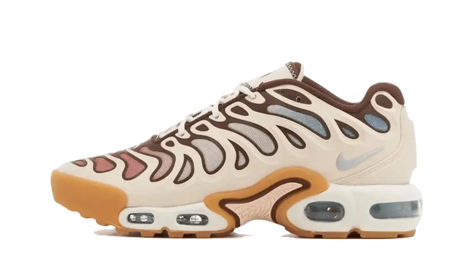 Air Max Plus Drift Phantom Cacao Wow Quick Cut Shoes Flex Grooves Design