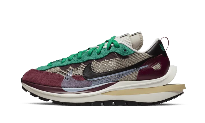 Vaporwaffle Sacai Villain Red Neptune Green Immense appearance