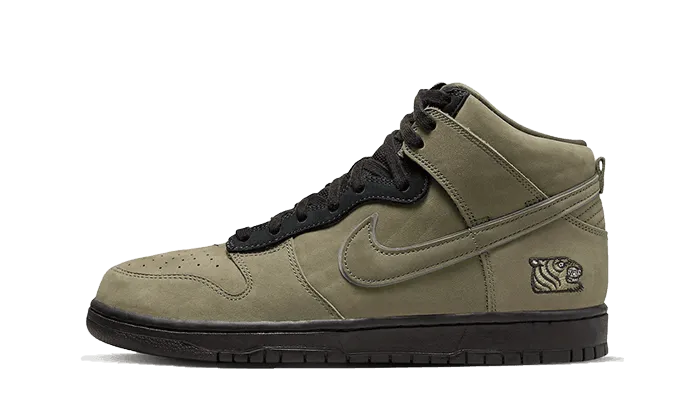 Knit Surface Dunk High Soulgoods Military Green