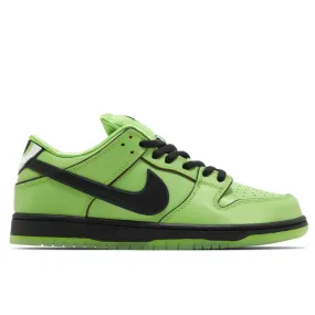 Nike SB Dunk The Powerpuff Girls Buttercup Stretch tongue All Activity