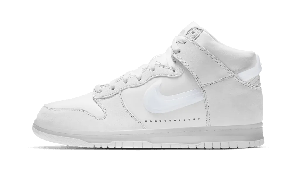 Dunk High Slam Jam White Pure Platinum Outfit Match