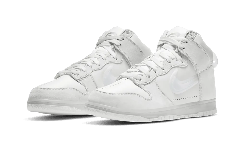 Elastic Lacing System Dunk High Slam Jam White Pure Platinum