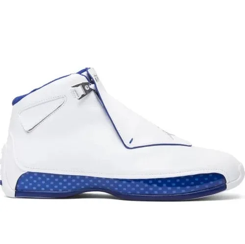 Air Jordan 18 Retro White Sport Royal weekend running shoes