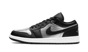 Air Jordan 1 Low SE Black Metallic Silver Day Comfort