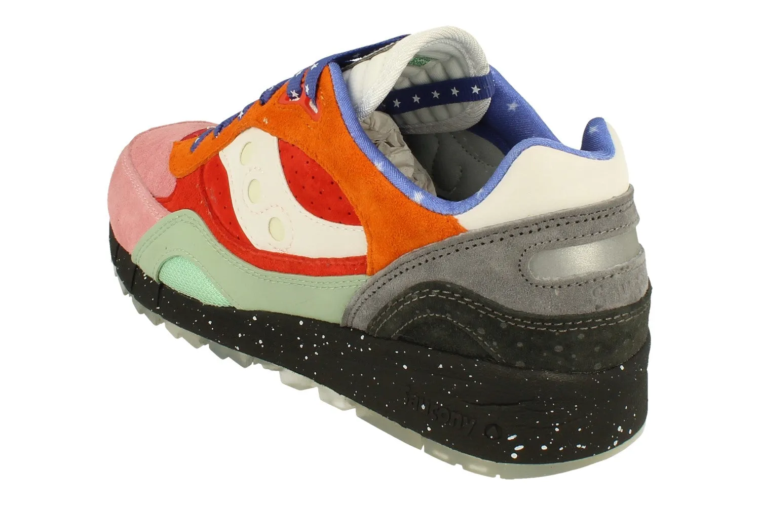 Saucony Shadow 6000 Space Fight Mens Trainers S70703 S70703 fitness class heel - cup