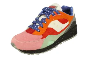 grass running footwear shock - absorbing running shoes Saucony Shadow 6000 Space Fight Mens Trainers S70703 S70703