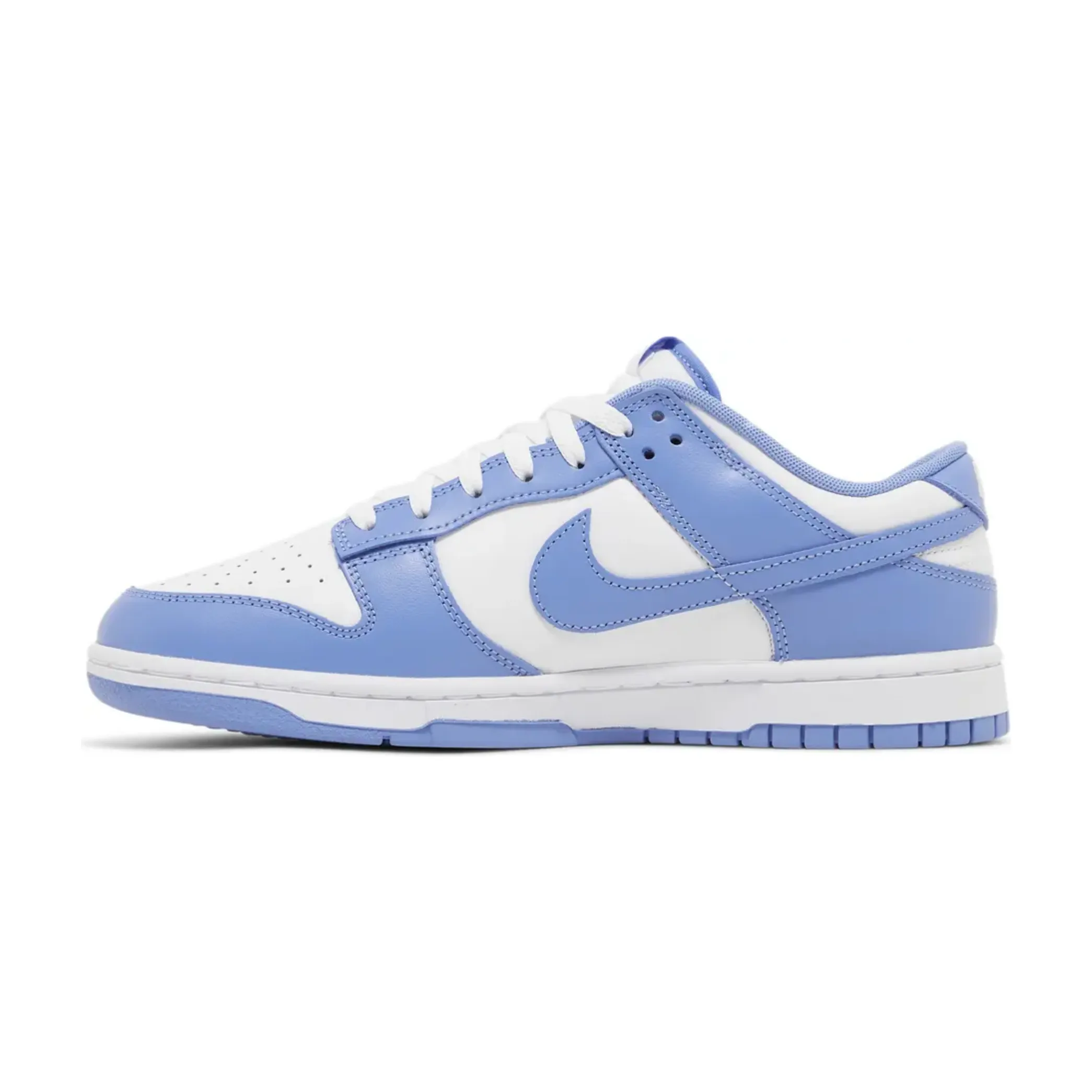 Moisture wicking Nike Dunk Low Polar Blue
