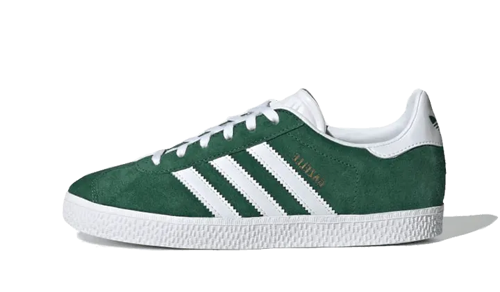 Gazelle Junior Dark Green White Everyday Cushioning