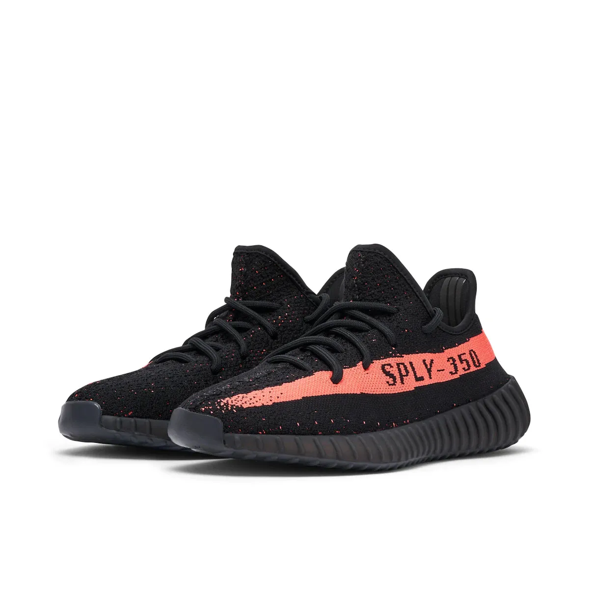 Feather Soft Relaxed Days adidas Yeezy Boost 350 V2 Core Black Red (2022)