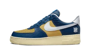 Travel Choice Air Force 1 Low SP Undefeated 5 On It Blue Yellow Croc