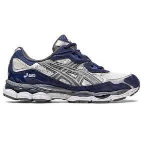 Asics GEL-NYC Blue/Grey Asymmetric Lacing Zipper Closure