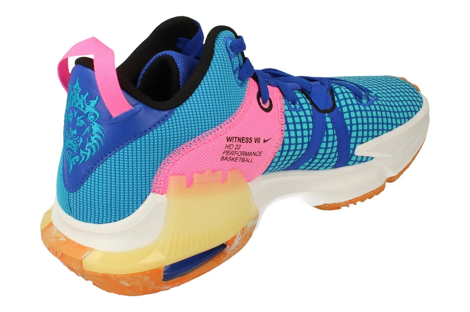 Nike Lebron Witness Vii Mens Basketball Trainers DM1123 400 road use suitable for sports events