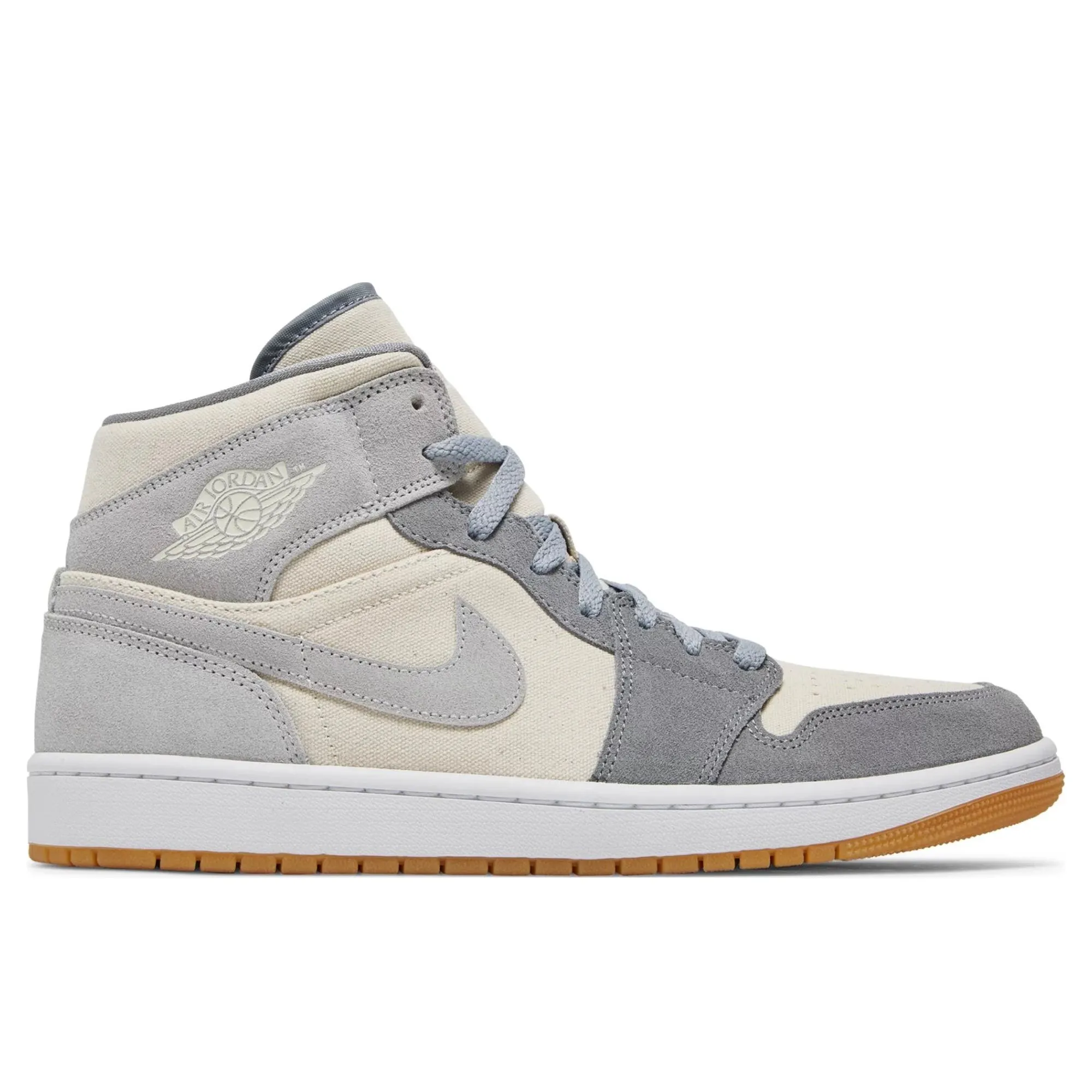 running in rural areas Air Jordan 1 Mid SE Coconut Milk Particle Grey