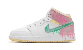 RubberSole Air Jordan 1 Mid SE Paint Drip