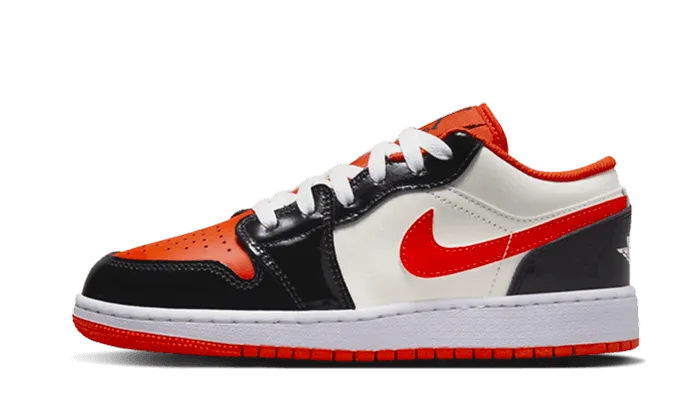 Air Jordan 1 Low Team Orange Durable Construction Comfortable Midfoot