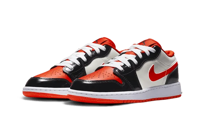 Durable Binding Flexible Arch Air Jordan 1 Low Team Orange