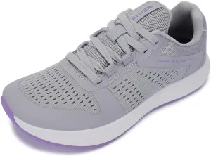 WHITIN Women's Wide Toe Box Road Running Shoes   Zero Drop with Durable, Protective Upper