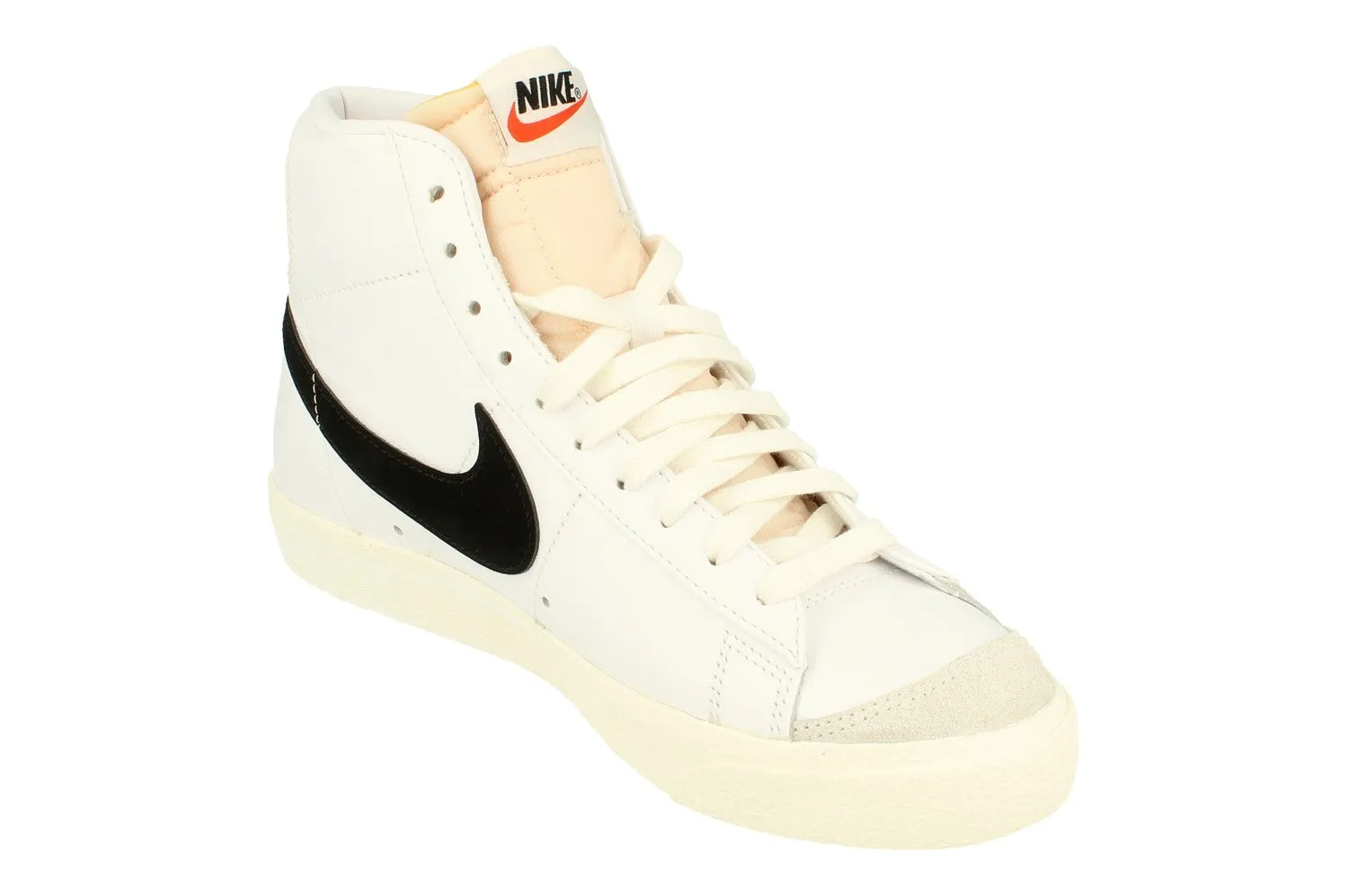 Nike Blazer Mid 77 VNTG Mens Trainers BQ6806 100 reinforced heel shoes formal - use shoes