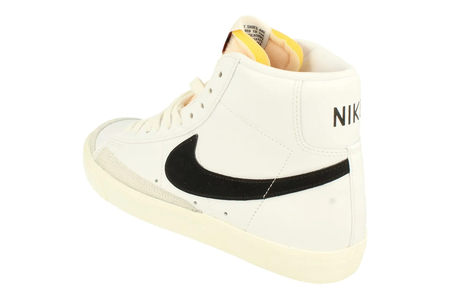 Nike Blazer Mid 77 VNTG Mens Trainers BQ6806 100 running on asphalt