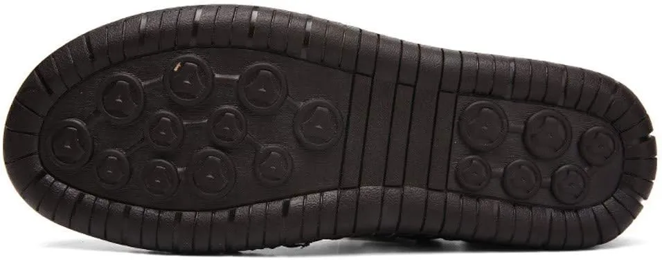 Wide Fit Sandals Casual Shoes Breathable Sandals Men's Leather Summer Outdoor Beach Men's sandals