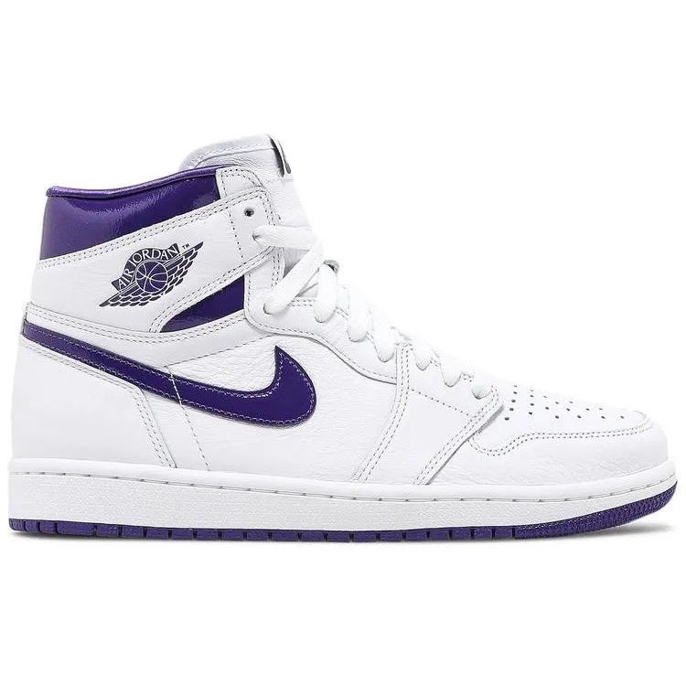 Air Jordan 1 Retro High Court Purple (W) anti - blister shoe attribute