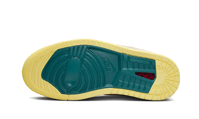 Air Jordan 1 High Zoom Air CMFT 2 Citron Tint Uneven terrain