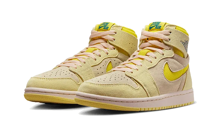 Air Jordan 1 High Zoom Air CMFT 2 Citron Tint machine - washable - convenience shoes