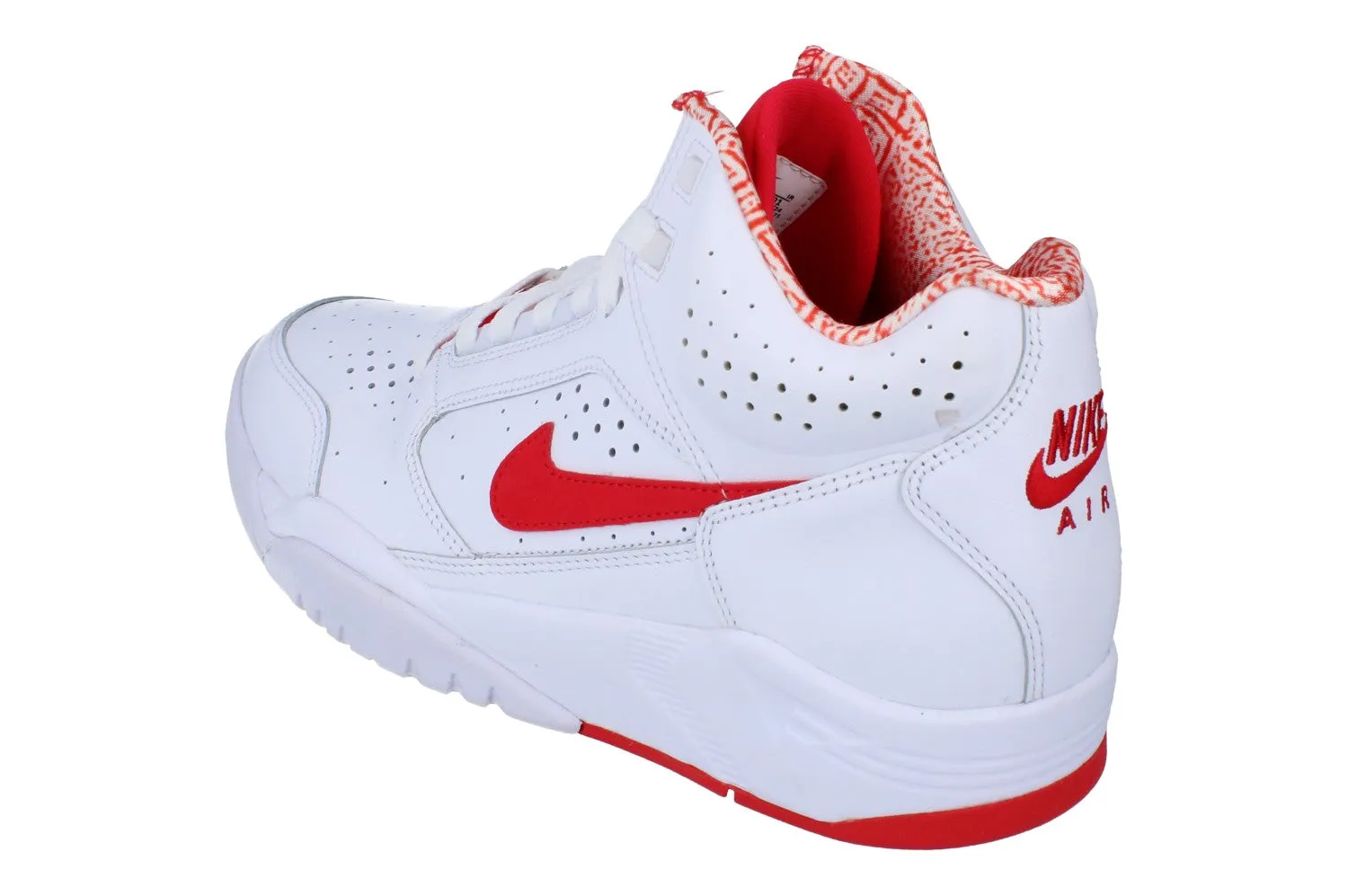 Nike Air Flight Lite Mid Mens Trainers DJ2518 101 pre - molded - fit shoes