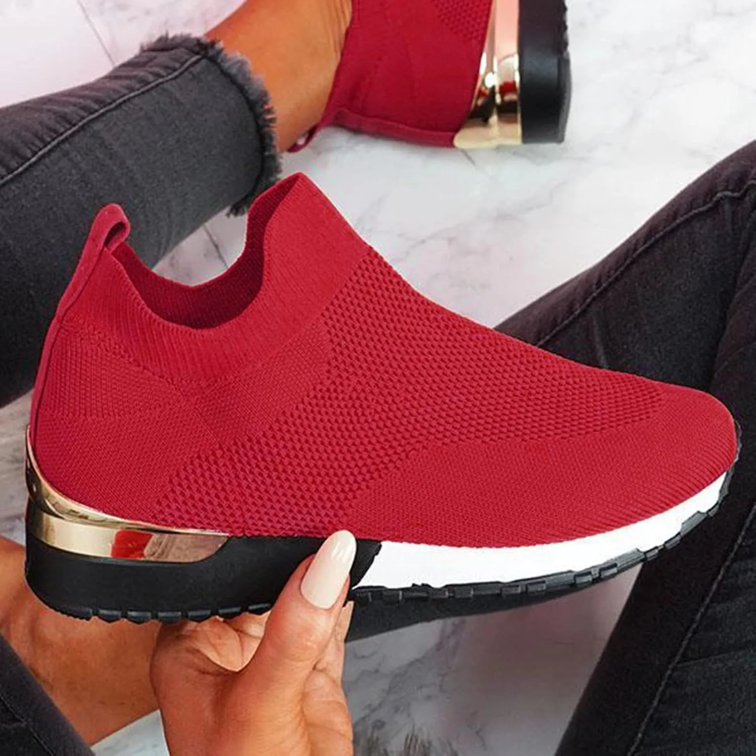 Wide Width Boots for Women Comfy Orthopedic Arch Support Walking Work Outdoor Hiking Ankle Boots Breathable Lac𝐞 Up Casual Sneaker