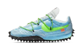 Matte Winter running protection Waffle Racer Off-White Vivid Sky